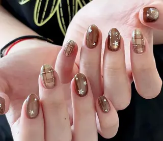 ネイル By moonネイル 🌷ワンホン/韓国風のネイルデザイン