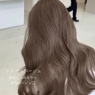 ロング カラー IVE所属・ダブルカラー髪質改善 /Annaのヘアスタイル