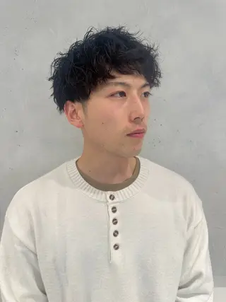 パーマ メンズ SALOWIN 名古屋所属・パーマ特化美容師 /丹羽舜太のヘアスタイル