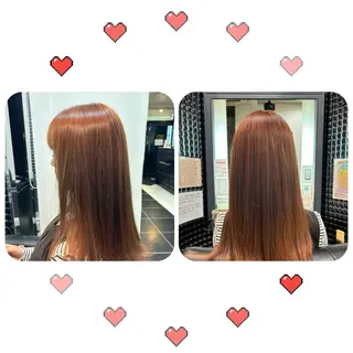 ロング カラー 鄭 瑩(てい えい) 🌈モデル募集🩵のヘアスタイル