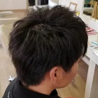 ショート メンズ MaKaNa hair supli 所属・水口 正登のヘアスタイル