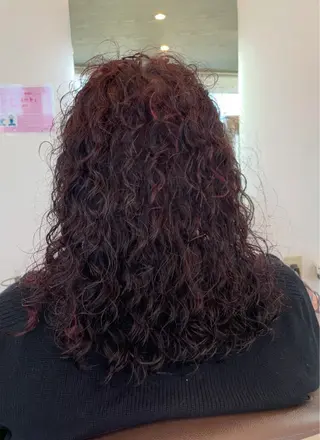 パーマ 甲田 和生のヘアスタイル