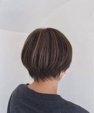 ショート カラー 草津駅》 SATO💐のヘアスタイル