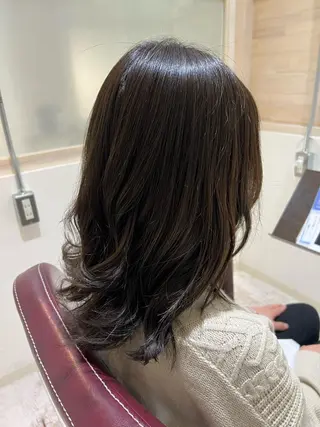 ロング カラー 🥣🫧‪艶カラー 🦋アカマ ミユ🦋のヘアスタイル