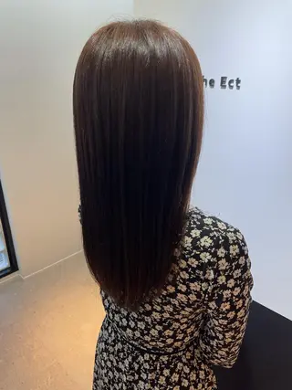 ロング カラー One By The Ect所属・ショート/脱白髪染め ☆宇﨑悠実のヘアスタイル