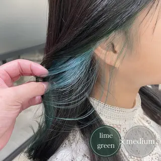 ミディアム カラー アンブレラカラー💫 フェイスフレーミングのヘアスタイル