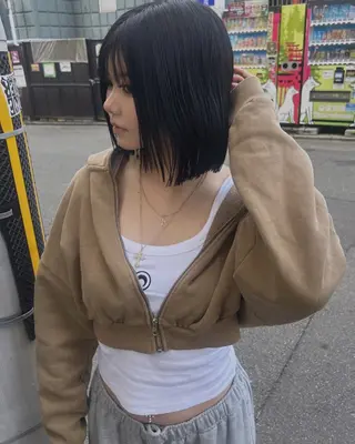 ショート カラー ハイトーン/ブリーチ カラー/SHOGOのヘアスタイル