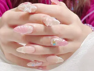 ネイル 🎀ネイルサロン エクラYUI🎀のネイルデザイン