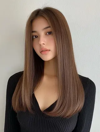 ロング 🫧髪質改善/ 艶カラー🫧 りゅうのヘアスタイル