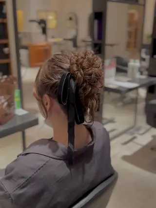 ヘアアレンジ 【tocca茨木】 MOMOKAのヘアスタイル