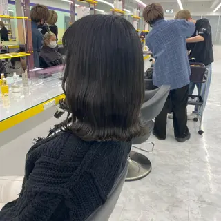 ロング カラー パーマ ヘアアレンジ メンズ キッズ ネイル マツエク・マツパ アイブロウ Lumo所属・💖横浜ブリーチなし 💖MIHOのヘアスタイル
