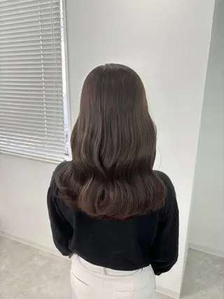 セミロング Wカラー/暖色/べ ージュりく©︎🐝のヘアスタイル