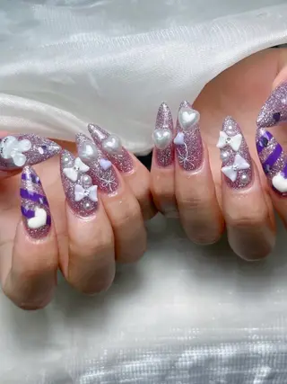 ネイル lucky nail 歌舞伎町のネイルデザイン