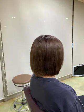 ショート カラー ヘアーメイクポリッシュ桂所属・山﨑 将弥のヘアスタイル