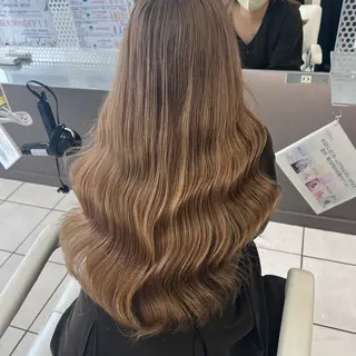 ロング カラー 艶髪レイヤーの王 復活の大澤竜馬のヘアスタイル