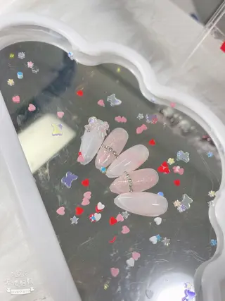 ネイル MoMoA Nail ネイル長さ出し専門店のネイルデザイン