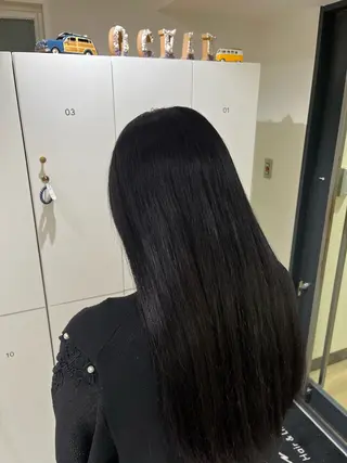 ロング 溝曽路 優衣のヘアスタイル