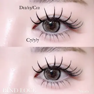 マツエク・マツパ 🍒束間まつ毛ෆ sasara🍒のマツエク・マツパデザイン