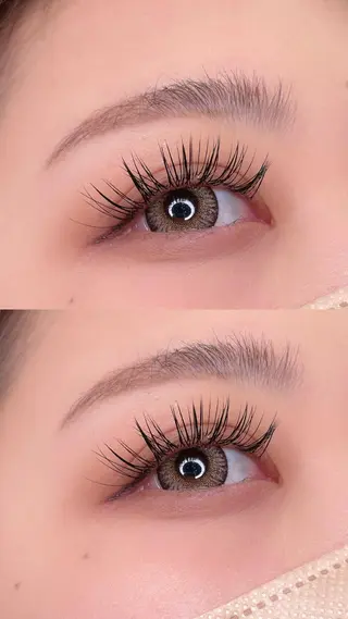 マツエク・マツパ LAUREL川崎店 ERIKO🐰束感♡のマツエク・マツパデザイン