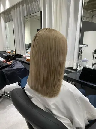 ミディアム Rubik's江坂 ルービックえさかのヘアスタイル