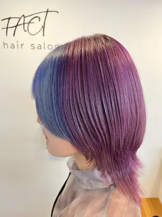 ミディアム パーマ、髪質改善 川崎祐介のヘアスタイル