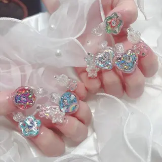 ネイル Milkyway☁️ 韓国ネイル/南堀江のネイルデザイン