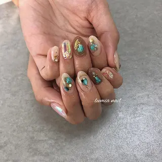 ネイル nail&eyelash Rine所属・Rine 放出 (リネ)のネイルデザイン