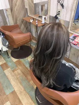 セミロング カラー Hair's RooMのヘアスタイル
