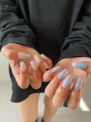 ネイル 束感まつ毛/ネイル/ LED♥KIRARAのマツエク・マツパデザイン