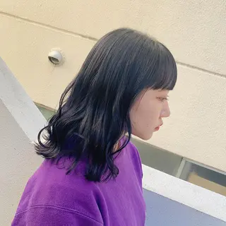 ミディアム カラー GO TODAY SHAiRE SALON 町田店所属・🫧大森 知夏🫧のヘアスタイル