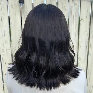 セミロング 近藤 楓花のヘアスタイル