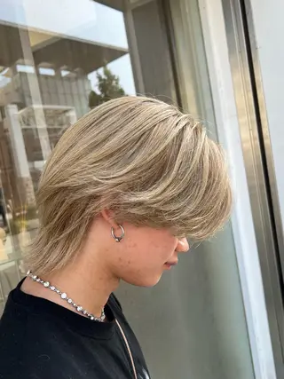 カラー メンズ 美髪縮毛矯正/曲がる 縮毛矯正/佐野友尉のヘアスタイル