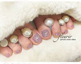 ネイル フルリール 【プライベートサロンのネイルデザイン