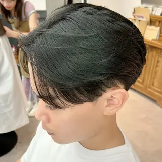 メンズ アイブロウ 🤎ベージュカラー 🐶メンズパーマのヘアスタイル