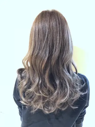 セミロング 冨田 義智のヘアスタイル