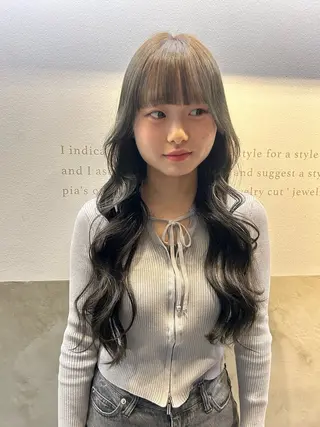 ロング カラー 【 pia 】 とものヘアスタイル