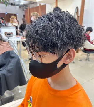 パーマ メンズ メンズパーマ特化森田 真衣🌟のヘアスタイル