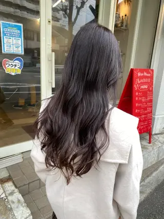 ロング 西元 亜由美のヘアスタイル