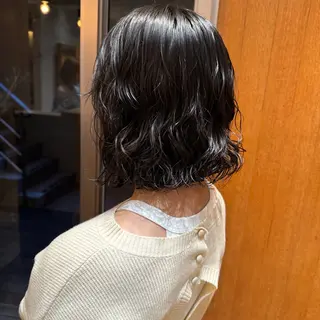 ショート パーマ 大橋 芽衣のヘアスタイル