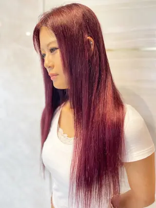 ロング 三宅 悠斗のヘアスタイル