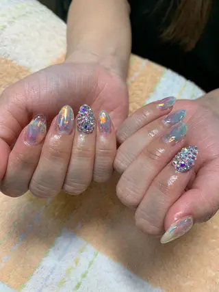 ネイル rukianail 新里のネイルデザイン