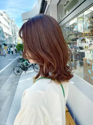 ミディアム HIROKI ” stylistのヘアスタイル