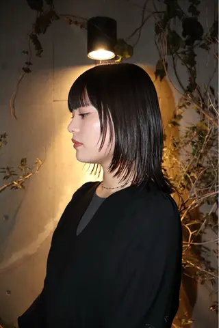 ミディアム 似合わせカット /パーマ岡本淳平のヘアスタイル