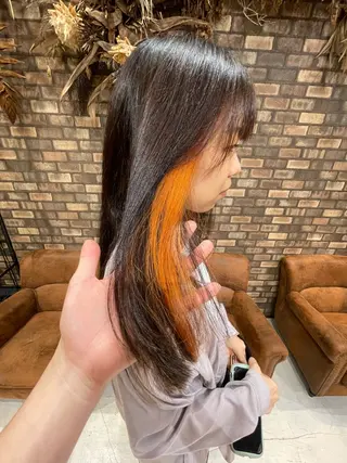 ロング カラー ✨ハイトーン✨ダブル カラー✨シバサキのヘアスタイル