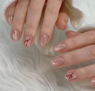 ネイル 🎀PG🩵 ネイルサロンのネイルデザイン