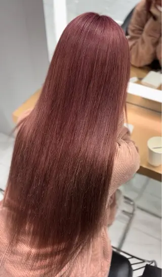 ロング カラー Miyu's Shibuya Flag所属・ねね🦖 /ブリーチカラーのヘアスタイル