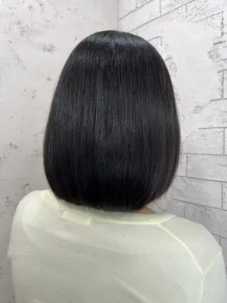 ミディアム 🪽髪質改善ストレー ト🤍美羽🤍のヘアスタイル