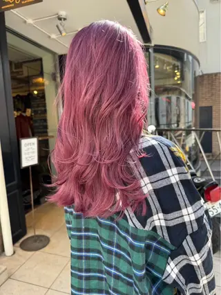 カラー 🍒暖色/艶カラー/ moe🍒のヘアスタイル