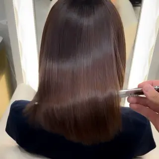 ミディアム パーマ 🌈髪質改善特化🌈 縮毛矯正/原口純平のヘアスタイル