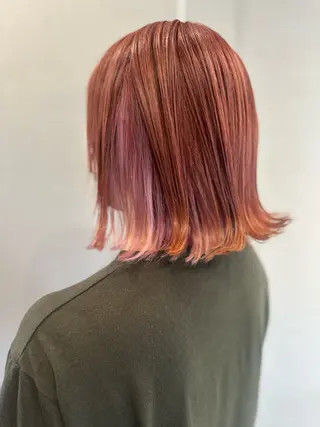 ミディアム K Harukaのヘアスタイル